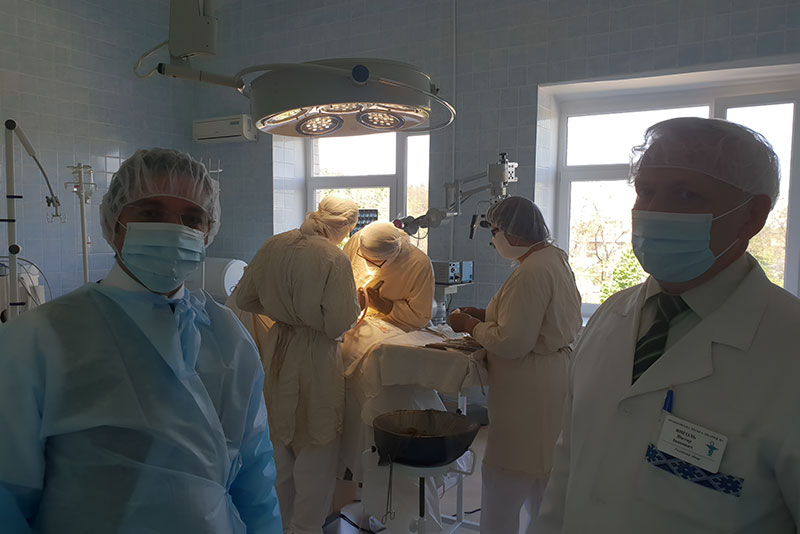 Chernihiv City Hospital No.3 in Ukraine